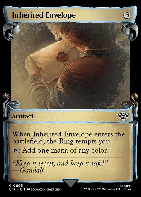 Inherited Envelope (The Lord of the Rings: Tales of Middle-earth)