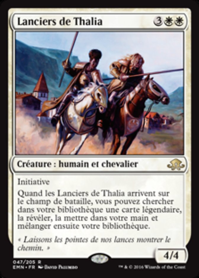 Thalia's Lancers (Eldritch Moon) French