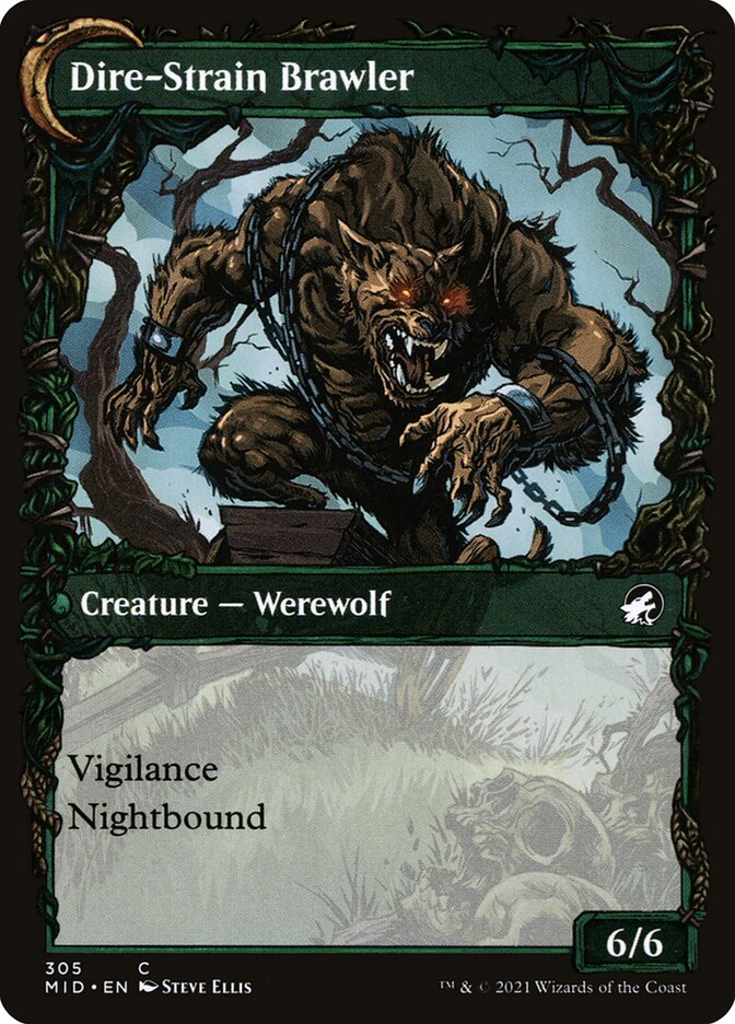 Tireless Hauler // Dire-Strain Brawler (Innistrad: Midnight Hunt)