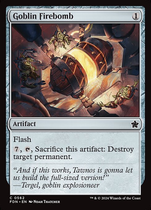 Goblin Firebomb (Foundations)