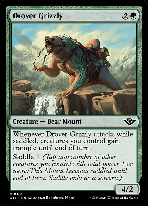 Drover Grizzly (Outlaws of Thunder Junction)