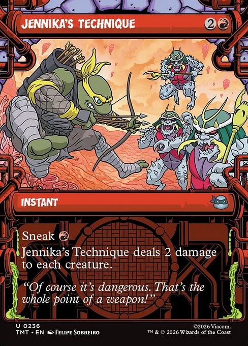 Jennika's Technique (Teenage Mutant Ninja Turtles)