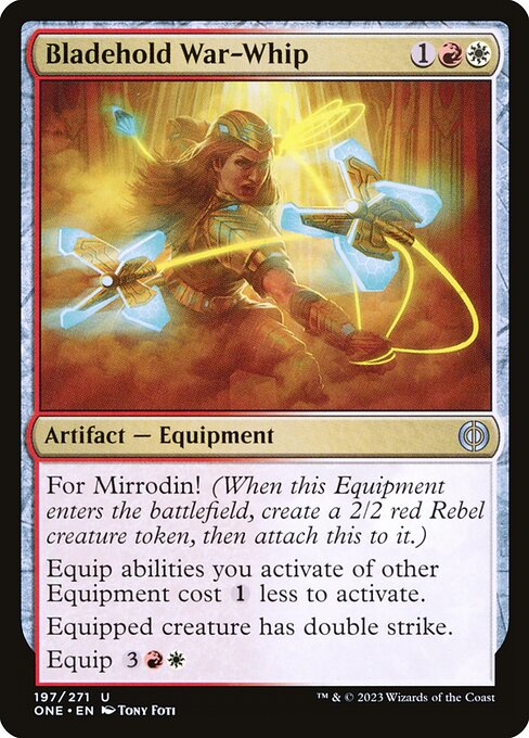 Bladehold War-Whip (Phyrexia: All Will Be One)
