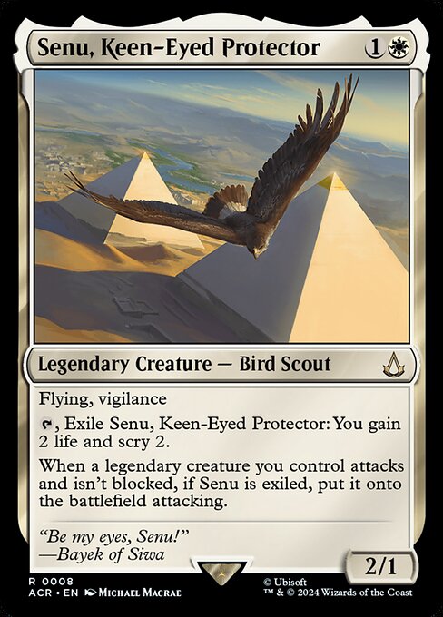 Senu, Keen-Eyed Protector (Assassin's Creed)
