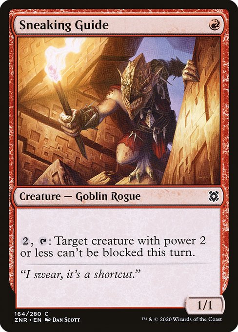 Sneaking Guide (Zendikar Rising)