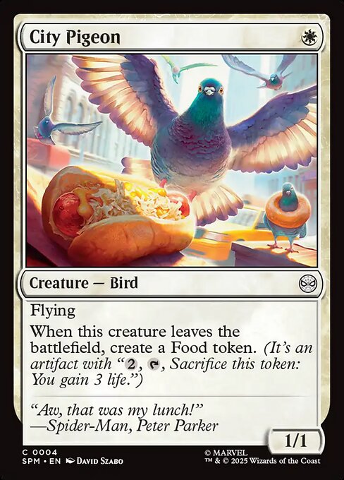 City Pigeon (Marvel's Spider-Man)