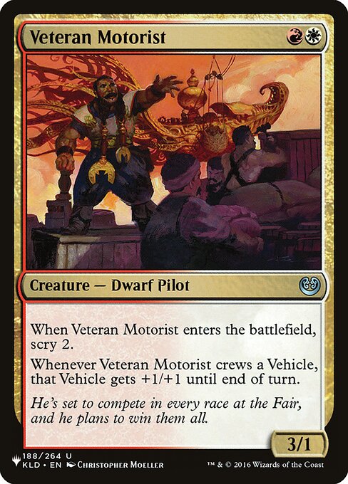 Veteran Motorist (The List)