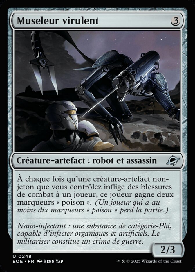 Virulent Silencer (Edge of Eternities) French