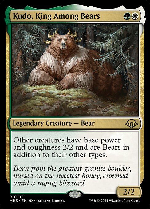 Kudo, King Among Bears (Modern Horizons 3)