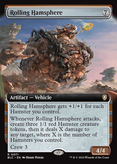 Rolling Hamsphere (Bloomburrow Commander)