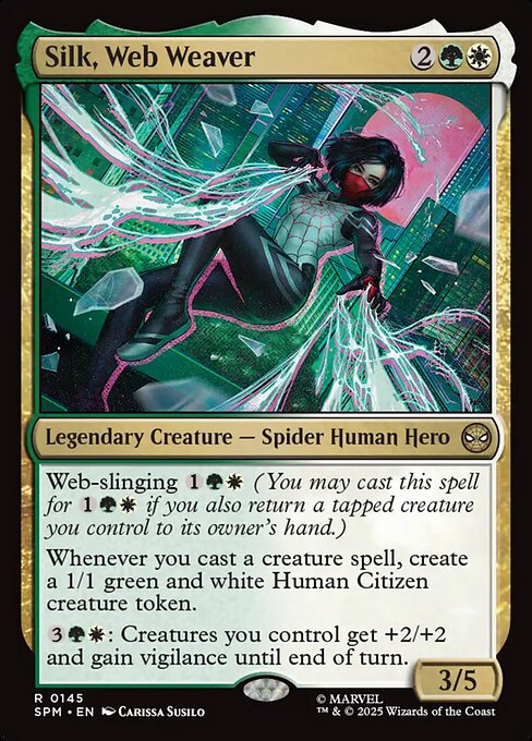 Silk, Web Weaver (Marvel's Spider-Man)