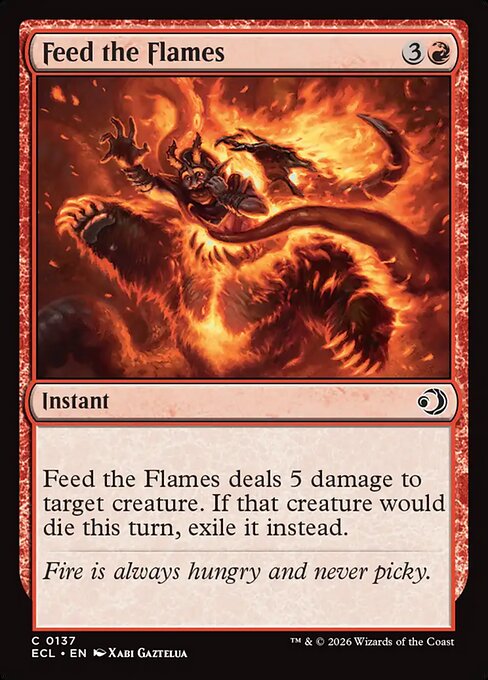 Feed the Flames (Lorwyn Eclipsed)