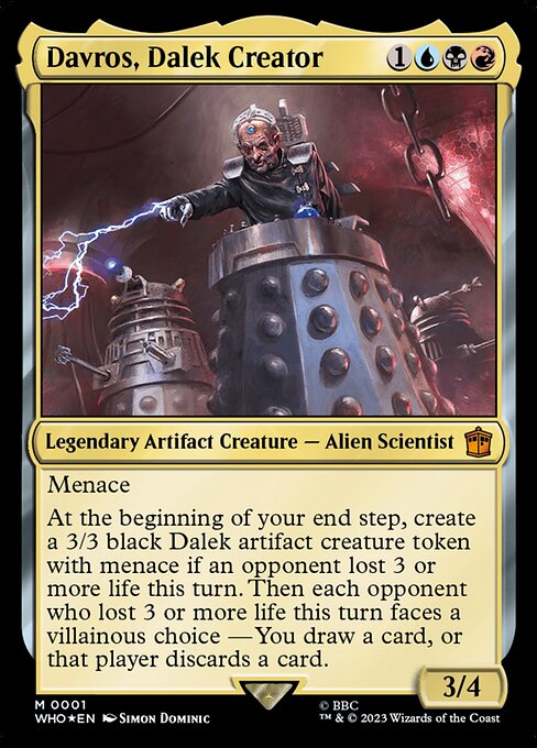 Davros, Dalek Creator (Doctor Who)