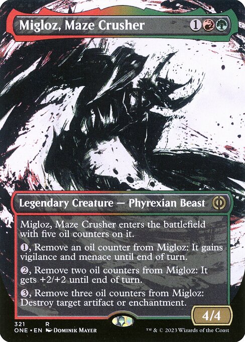 Migloz, Maze Crusher (Phyrexia: All Will Be One)
