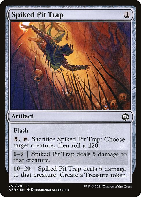 Spiked Pit Trap (Adventures in the Forgotten Realms)