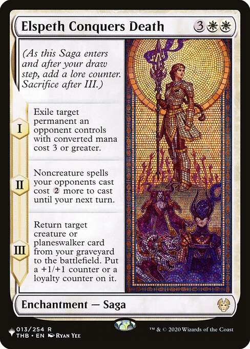 Elspeth Conquers Death (The List)