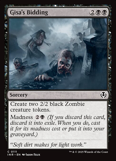 Gisa's Bidding (Innistrad Remastered)