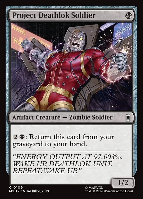 Project Deathlok Soldier (Marvel Super Heroes)