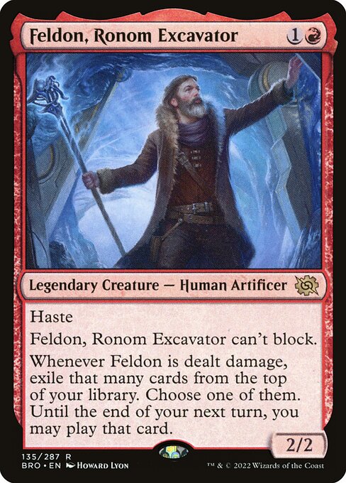Feldon, Ronom Excavator (The Brothers' War)