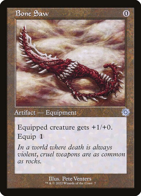 Bone Saw (The Brothers' War Retro Artifacts)