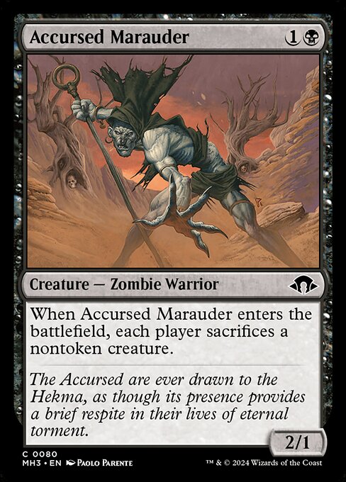 Accursed Marauder (Modern Horizons 3)