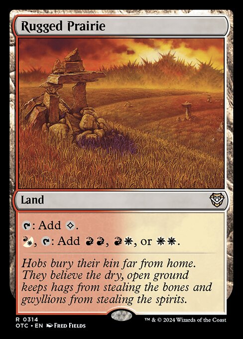 Rugged Prairie (Outlaws of Thunder Junction Commander)