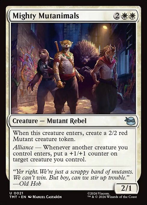 Mighty Mutanimals (Teenage Mutant Ninja Turtles)