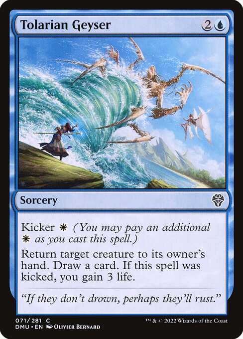 Tolarian Geyser (Dominaria United)