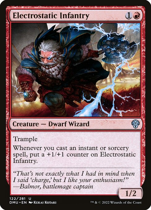 Electrostatic Infantry (Dominaria United)