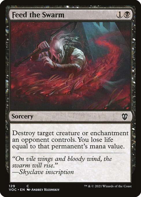 Feed the Swarm (Crimson Vow Commander)