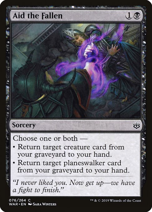 Aid the Fallen (War of the Spark)