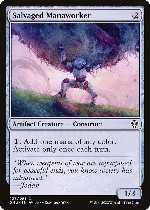 Salvaged Manaworker (Dominaria United)
