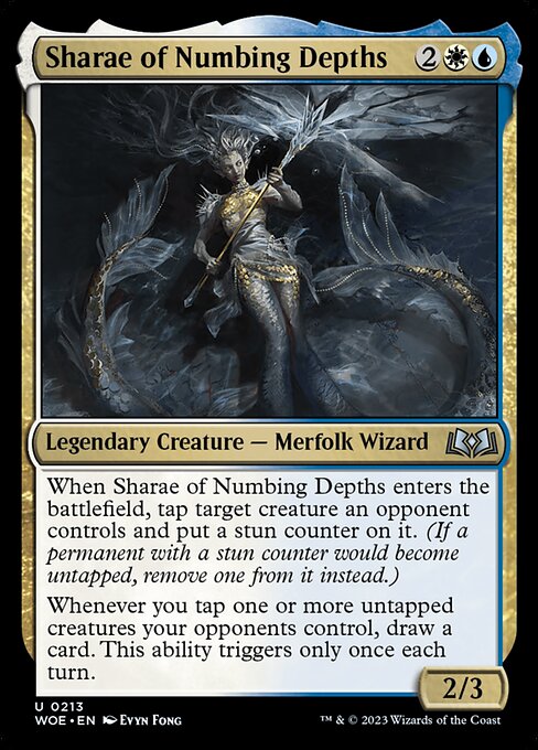 Sharae of Numbing Depths (Wilds of Eldraine)