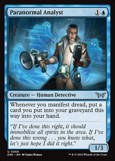 Paranormal Analyst (Duskmourn: House of Horror)