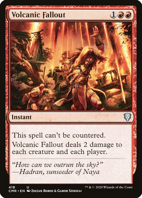Volcanic Fallout (Commander Legends)
