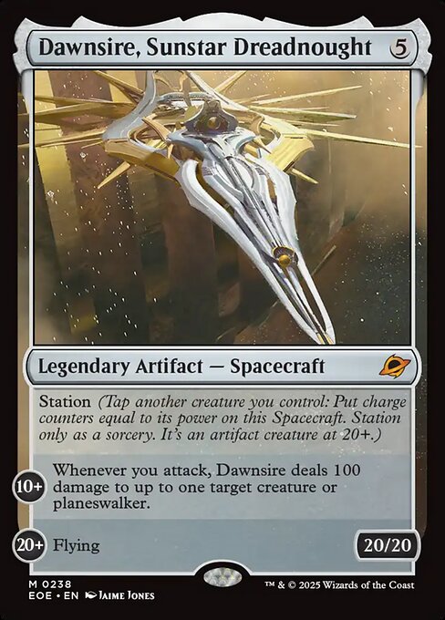 Dawnsire, Sunstar Dreadnought (Edge of Eternities)