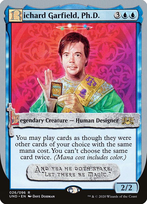 Richard Garfield, Ph.D. (Unsanctioned)