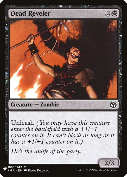 Dead Reveler (The List)