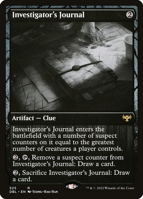 Investigator's Journal (Innistrad: Double Feature)