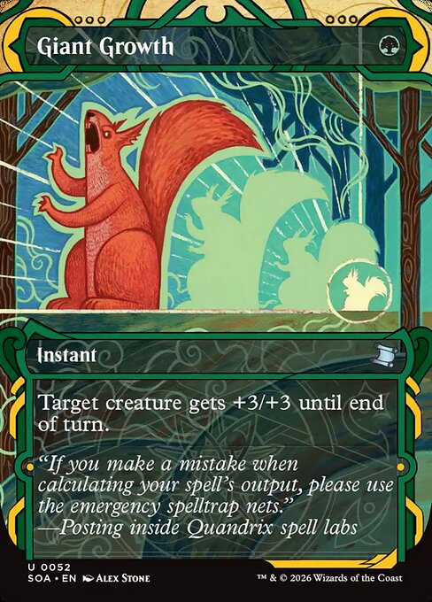 Giant Growth (Secrets of Strixhaven Mystical Archive)