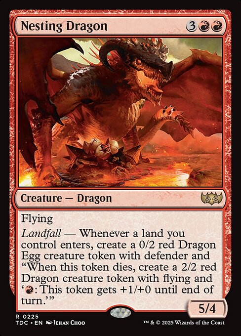 Nesting Dragon (Tarkir: Dragonstorm Commander)