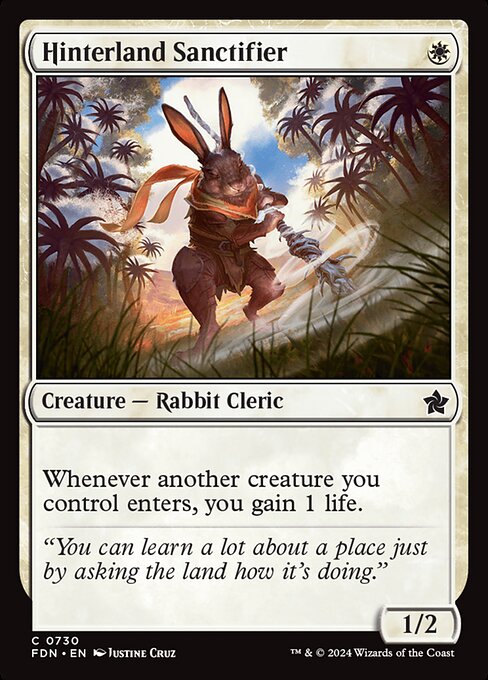 Hinterland Sanctifier (Foundations)
