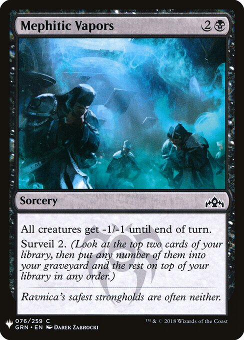 Mephitic Vapors (The List)