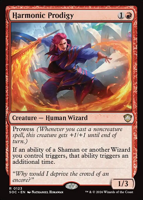 Harmonic Prodigy (Secrets of Strixhaven Commander)