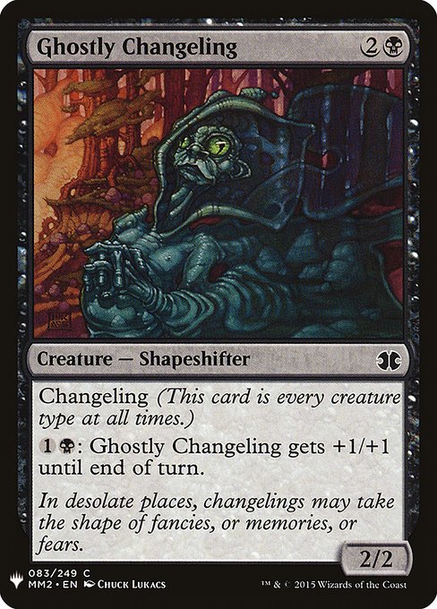 Ghostly Changeling (The List)