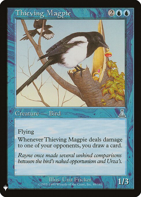 Thieving Magpie (The List)
