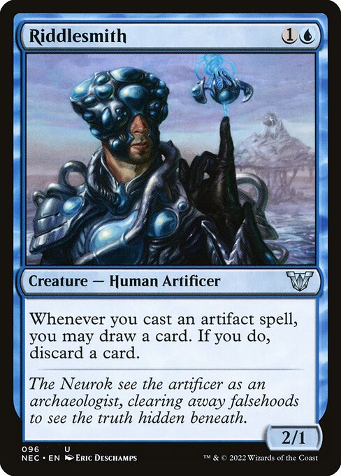 Riddlesmith (Neon Dynasty Commander)