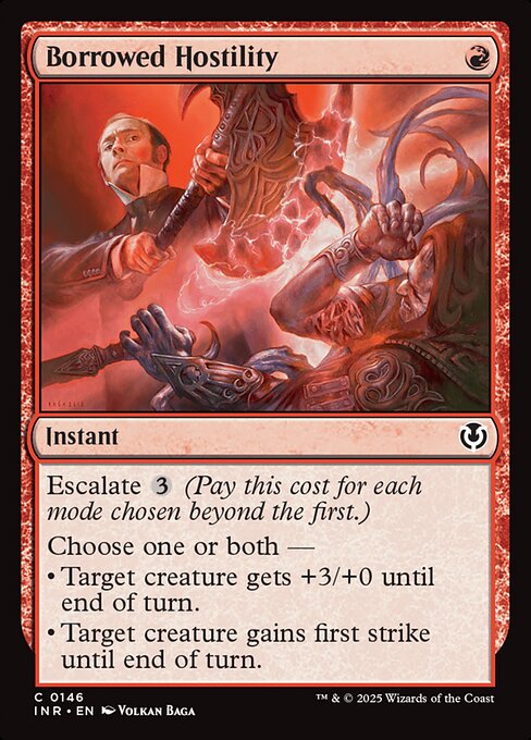 Borrowed Hostility (Innistrad Remastered)