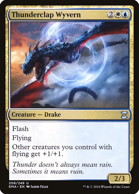 Thunderclap Wyvern (Eternal Masters)