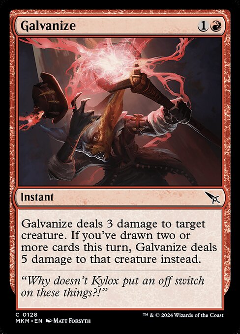 Galvanize (Murders at Karlov Manor)